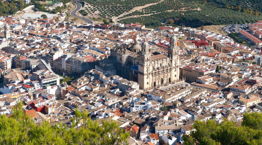 Las mejores opciones de alquiler de coches en Jaén